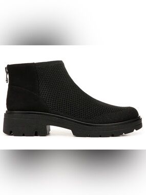 Women’s size 6.5M BZees May Slip-On Ankle Booties Chunky Heel